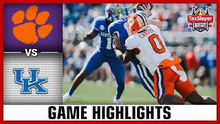 Clemson vs Kentucky Game Highlights  2023 ACC Football [upl. by Wendy598]