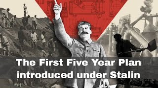 1st October 1928 The USSR introduces the first fiveyear plan under Joseph Stalin [upl. by Cioban]