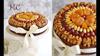 Bogaty Keks Angielski – Fruit Cake – PRZEPIS – Mała Cukierenka [upl. by Elleirda]