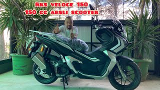 Rks veloce 150 detaylı inceleme [upl. by Trah]