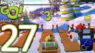 Angry Birds GO Android Walkthrough  Part 27  NEW Update Sub Zero [upl. by Gatian]