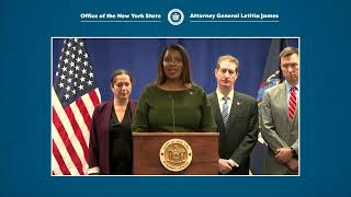 New York Attorney General Letitia James Announced a Lawsuit Against Donald Trump [upl. by Eener]