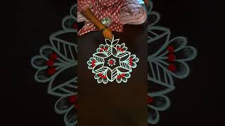 Simple Rangoli Design [upl. by Viradis]