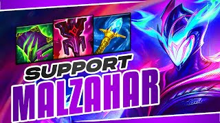 MALZAHAR SUPPORT IS BETTER THAN MID  S14 Malzahar SUPPORT Gameplay Guide [upl. by Etteyafal770]