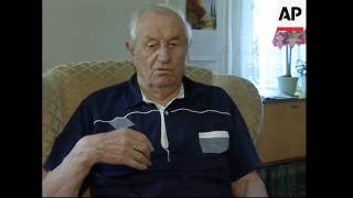 APTN interview with Hitlers guard on anniversary of Berlin fall [upl. by Rol432]