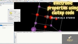 castep tutorial electronic properties calculation and analysis [upl. by Akenal]