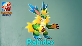 How to breed Rabidex in Monster Legends [upl. by Edgar]