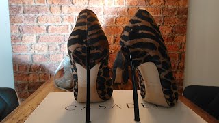 Unboxing my new Casadei Blade Pumps [upl. by Gefen]