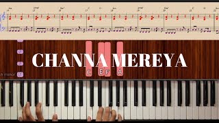 Channa Mereya Karaoke Part 1 of 6  Intro and Main Riff [upl. by Barabas]