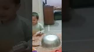 Hamdan ne adi raat ko bartan kyu bajaye minivlog cutebaby pots Mohammad Hamdan volgs [upl. by Janine148]