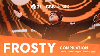 Frosty 🇬🇧  Runner Up Compilation  GRAND BEATBOX BATTLE 2021 WORLD LEAGUE [upl. by Aden]