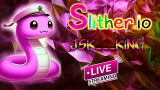 Slitherio  Live Streaming  11082024  JSK K i N G  JSK Team YT LiVE [upl. by Rupert]