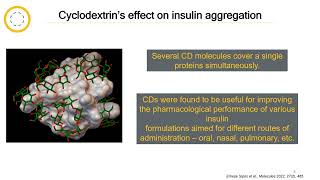 Cyclodextrins in protein formulations [upl. by Nylorac825]