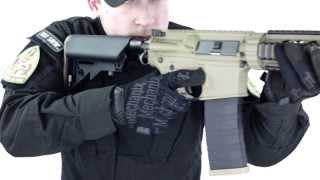 Airsoft Review  GampG CQBS Mini AEG Desert Tan [upl. by Gilbert]