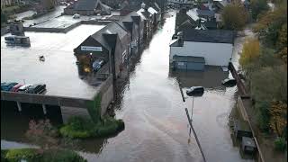 Matlock Town Centre flooded [upl. by Akital]