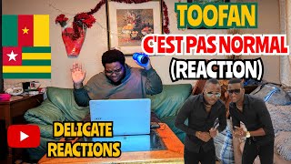 TOOFAN  CEST PAS NORMAL Clip Officiel FIRST REACTION 🇹🇬🇨🇲🔥🔥 [upl. by Ilat]