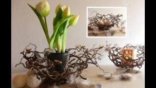 DIY Frühlings Osterdeko  SpringEaster decoration [upl. by Rai]