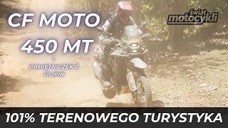 CF MOTO 450 MT  MA WSZYSTKO BY NAMIESZAĆ TEST PL [upl. by Hsina]