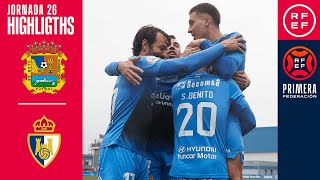 Resumen PrimeraFederación  CF Fuenlabrada 21 SD Ponferradina  Jornada 26 Grupo 1 [upl. by Nalced]