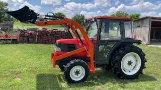 KUBOTA GL300 PowerShift review  start kleintraktor japanese compact tractor Японский минитрактор [upl. by Mariquilla]