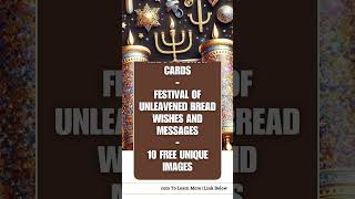 Kohathite  Happy Passover Greetings  Happy Pesach Cards  Festival Of Unleavened Bread Wishes And [upl. by Vaasta]