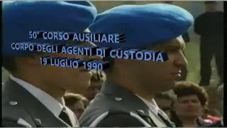 Giuramento 50° Corso Ausiliari del Corpo Agenti di Custodia  1971990 Cairo Montenotte 3 parte [upl. by Daitzman490]