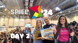 Essen Spiel 24  Day 2 VLOG [upl. by Neeruan320]