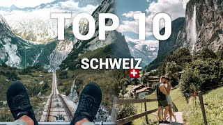 TOP 10 ORTE SCHWEIZ die man gesehen haben sollte ∙ Reisetipps amp Sehenswürdigkeiten [upl. by Pellet]