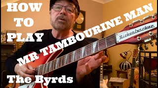 How To Play MR TAMBOURINE MAN plus FREE Charts [upl. by Ahseiyt]