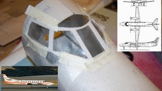 RC Fairchild Metroliner SA227 Build Part One Penair [upl. by Shreeves]