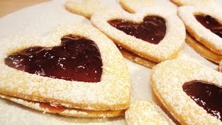 ♡Ricetta dei BISCOTTI a CUORE di San Valentino [upl. by Rickart]