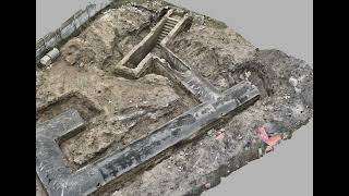 3D Photogrammetric documentation of excavated abandoned underground bunker installation [upl. by Phemia]