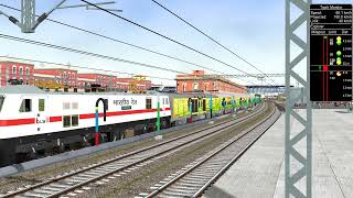 Msts Indian Railway Gameplay In Open Rails  Msts Open Rails [upl. by Hsiekal826]