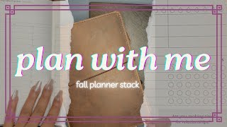 PLANNER UPDATE for FALL 2024  Plan with me [upl. by Grove791]