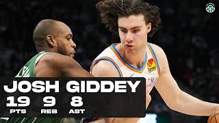 JOSH GIDDEY DROPS 19PTS vs BUCKS FULL HIGHLIGHTS [upl. by Ezequiel]