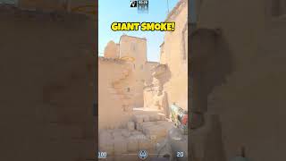 GIANT SMOKE shorts counterstrike cs2 dust2 [upl. by Ardiedak]