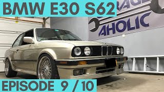 iX Fender Flare Install on this RWD S62 E30 [upl. by Richard]