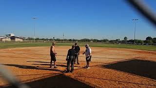 Mercenarias 12u vs FTGU 12u Cotulla tournament [upl. by Steffin822]