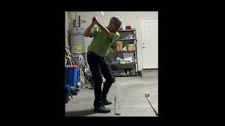 Garage golf takeaway fix attempt [upl. by Paehpos]