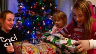 Kids Opening Christmas Presents on Christmas Day 2012 [upl. by Haropizt]