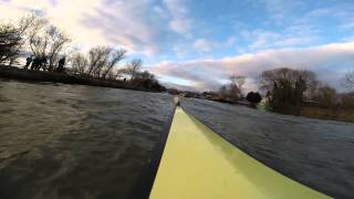 Oriel M1 bump Balliol on Thursday of Torpids [upl. by Suiremed]