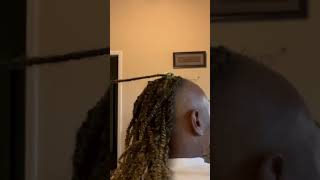 Likecommentsubscribe Springy Afro twist 16” for two strand twist twisthairstyle twostrandtwists [upl. by Nylteak27]