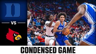 Duke vs Louisville Condensed Game  202324 ACC Men’s Basketball [upl. by Htennaj]