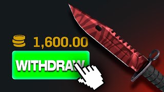 CAN I WIN AN M9 BAYONET CSGOEMPIRE [upl. by Eelyr]