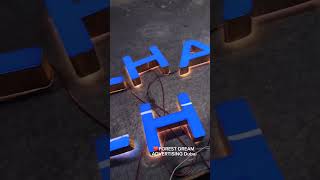 Cheapest Sign Boards for Shops Restaurant Hotel  Acrylic Led Letter Sign Board  Neon 3D Letter [upl. by Armilda26]