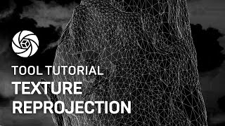 RealityCapture tutorial Texture Reprojection [upl. by Delmar]