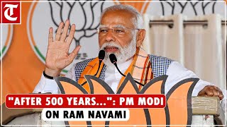 After 500 years Shri Ram is present in Ayodhya on Ram Navami PM Modi [upl. by Aiva]