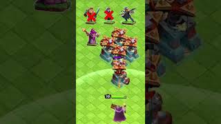 5 Charged Builder VS Heroes  Clash Of Clans [upl. by Saleem]