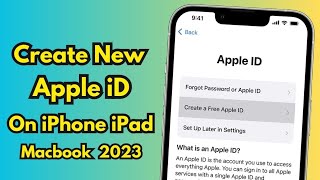 How To Make Apple iD Without Email Or Credit Card  Create AppleiD On IPhone iPad 2023 [upl. by Kenny]