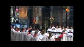 Hans Latour  Mass for double choir  Kyrie  Cappella Nicolai [upl. by Kinemod]